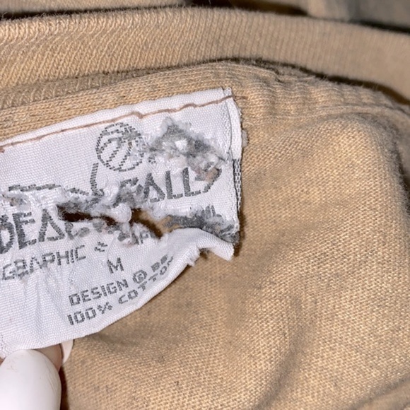 Vintage single stitch fish print T-shirt size medium - Picture 3 of 7